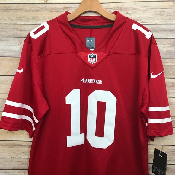 San Francisco 49ers jimmy garoppolo #10 QB Jersey - Picture 4 of 8